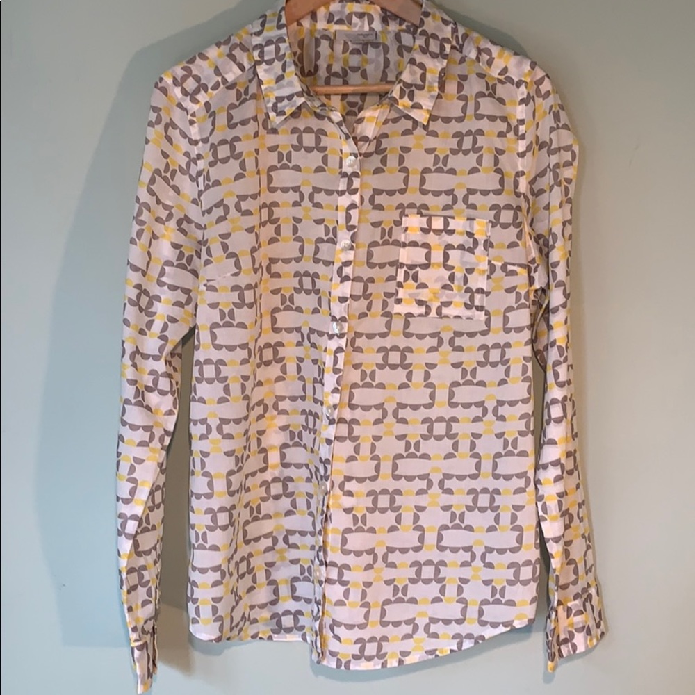 Beautiful print Halogen by Nordstrom blouse . L